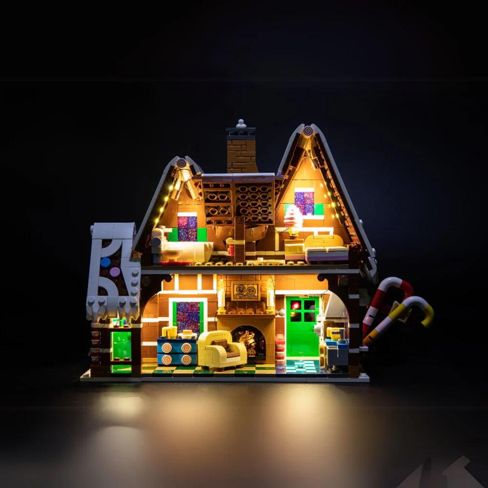 Lighting kit for Winter Village Gingerbread House
